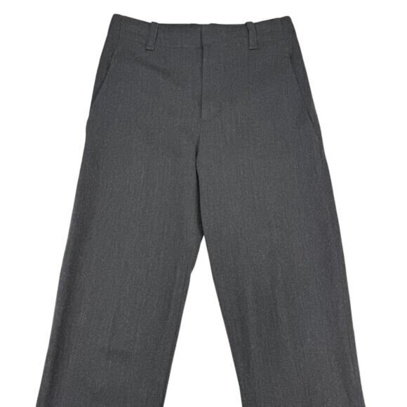 Vince Gray Wool Blend Crop Trouser Pant Women's Size 0 - Picture 3 of 6